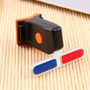 Bike Light Police LED Red Blue Taillight USB Rechargeable Bicycle Tail Lamp A