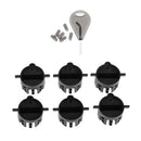 6xPlastic Surf Single Replacement for  Compatible Surfboard Fin Plug Side