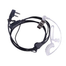 Walkie Talkie Air Tube K Head Mic Earpiece Headset PTT for HYT TC286 386