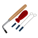 Piano Tuning Hammer Wrench Mute Kit 6 pcs Tools + case