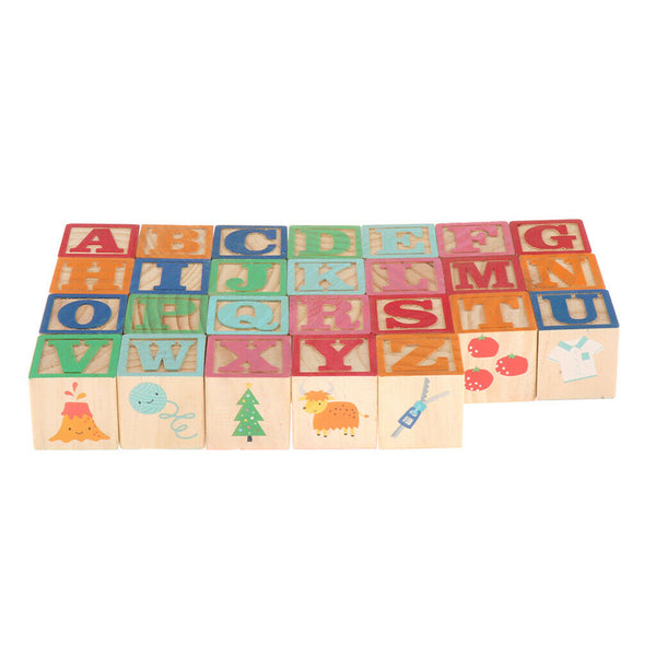 Wooden Square Cubes Building Blocks Mathematical Thinking Teaching Aids for