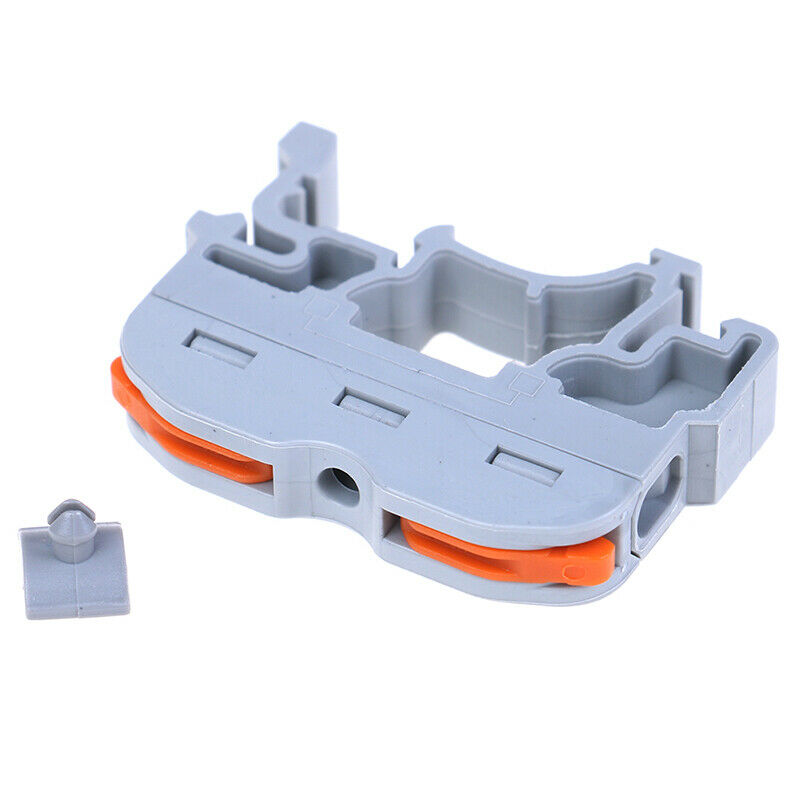 10set LAS--211 1 Pin Din Rail Compact Cable Wiring Connector Terminal Bl GwJ.AU