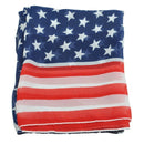 5X(Women Girl Scarves American Flag US Flag Patriotic Theme Scarves M8V8)