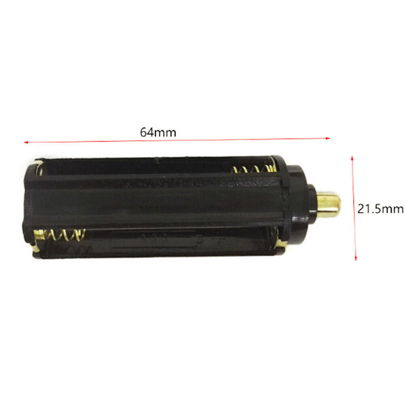 2PCS plastical battery holder box case 3 AAA to 18650 battery converterS Gw