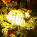 LED Iron Battery Operated Fairy String Light Children Room Xmas Decor(20)