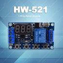 1-Way Relay Module Delay Power Off Trigger Delay Timer Circuit Switch Board