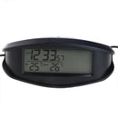 Digital Car LED Clock Thermometers Voltmeter Time Alarm Backlight Outdoor Indoor