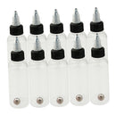 Recyclable Spare Tattoo Airbrush Ink Pigment Dispensing Boston Bottles 60ml