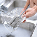 2Pc Sponge Brush Milk Bottle Cup Glass Washing Cleaning Kitchen Cleaner Too K5U8