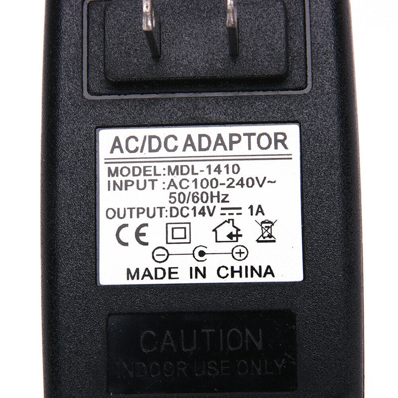 DC14V 1A Adapter AC 100V-240V to DC 14V Converter Power Supply Adapter 5.5*