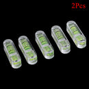 2 Pcs Eini T-type Bubble Spirit Level Acrylic Eeasuring Level Adjustment%o