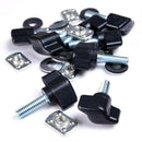 8PCS Hard Top Quick Removal Fastener Thumb Screw & Nut Kit for Jeep Wr BUJ