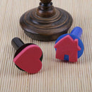 5pcs Painting Sponge Brush EVA Seal Plastic Handle Kids Drawing Toys
