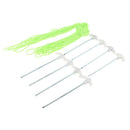 Outdoor Camping Tent Stakes Tent Pegs Tent Nail Accessories with Wind Rope C