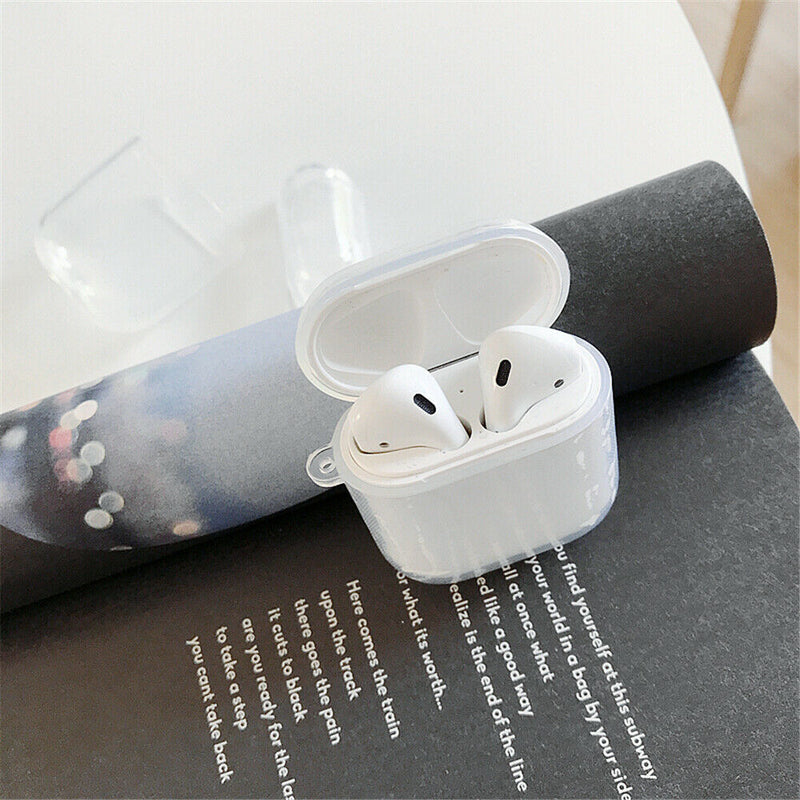 Fashion Soft Clear Case Fits For Airpods 2 Box Protective Cover Anti-scratch