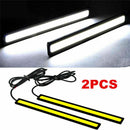 Super Bright COB White Car LED Lights for DRL Fog Driving Lamp Waterproof 12V 2*