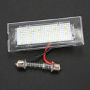 Pair Error Free LED Number License Plate Lights Lamp For BMW X5 E53 X3 E83