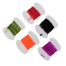 5 Cards Fly Tying Tinsel Chenille Line Flash Line for Lure Bait Making DIY
