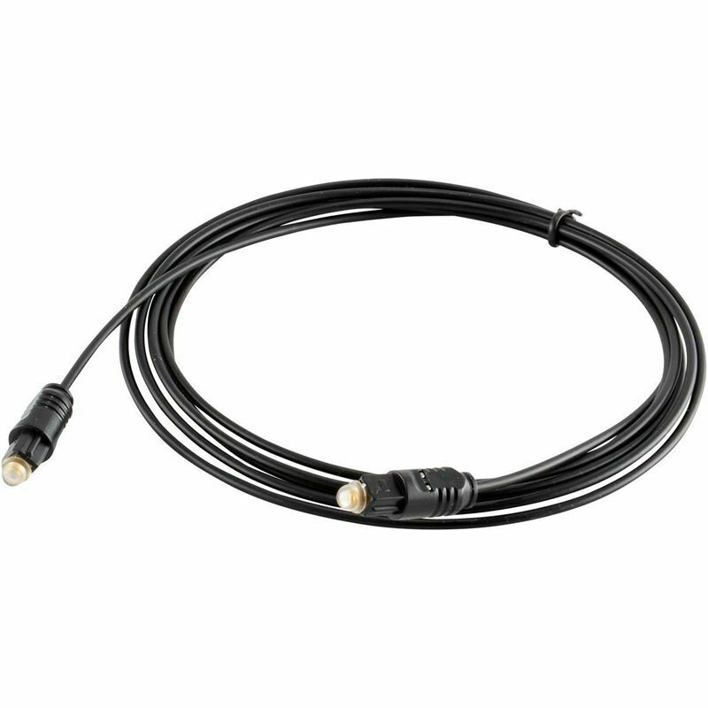 10 Ft Digital Fiber Optic Audio Cable Cord Optical Spdif For Tv Dvd Amp I6H5