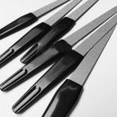 Double-Sided Nail File Abs+Steel Sandblasting Polishing Professional Nail M