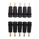 10x DC Power 4.0x1.7mm Male Plug to 5.5x2.1mm Female Jack Adapter Connector Kit