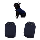 2pcs Dog Thunder Shirt for Small Medium Large Dog for Thunder Anxiety Blue S