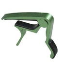 Green Single-handed Guitar Capo Quick Change K4X7