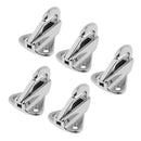 5PCS Stainless Steel Coat Hook Hang Ring Boat Hardware Accessory 35x32x25mm