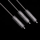 Baby Feeding Water Cup Straw Washing Brush Stainless Steel Handle Cleaning M&O