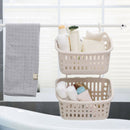 Bathroom Storage Rack Hanging Basket Kitchen Bathroom Storage Caddy Small 1pc