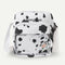 Canvas Women Crossbody Bags Cow Print Clear Splicing Shoulder Pouch (1)
