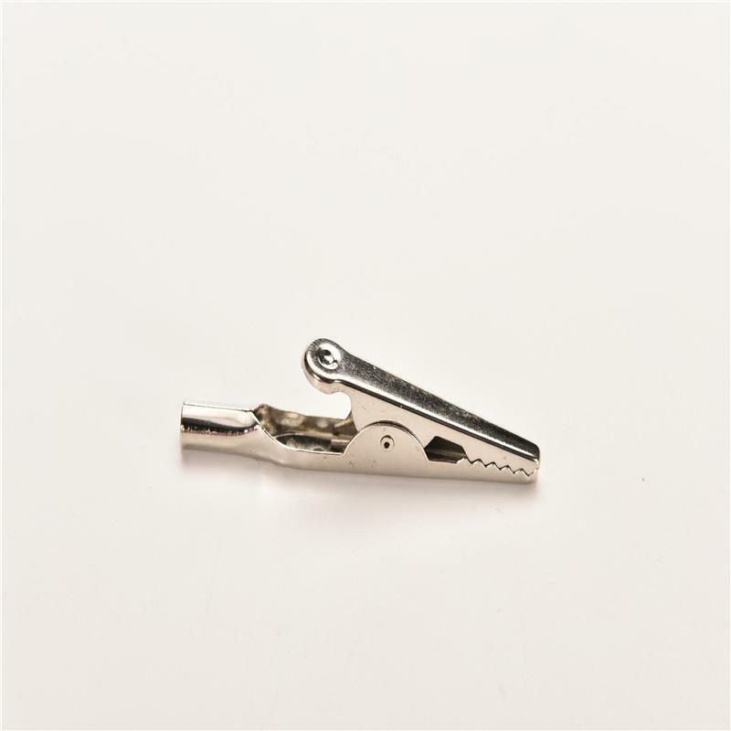 10x Stainless Steel Crocodile Alligator Clip Cable Test Lead Jumper Wire Px