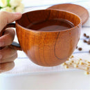 Retro Wooden Cup Primitive Handmade Natural Wood Coffee Tea Beer Wine Juice