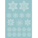 DIY Christmas Stickers Window Glass Decorative Decals Xmas Poster (B) A