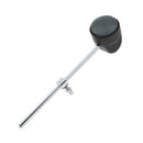 Drum Kick Beater Head Stainless Steel Drum Pedal Beater Parts Silicone Black