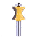 SN9F 1/2 Shank Bullnose Bead Column Face Molding Router Bit Woodworking Cutter