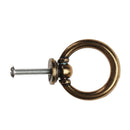 10x Furniture Hardware Drawer Cabinet Drawer Wardrobe Ring Pull Handle Knob