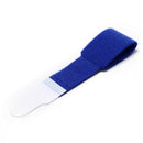 1Pc blue rubber gel toe straightener separator bunion corrector pain relief @