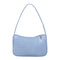 Retro Alligator PU Leather Handbag Women Casual Totes Shoulder Bag (Blue)