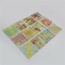 12pcs lovely background vellum paper stickers for scrapbooking card making FT