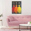 5D DIY Diamond Painting Kit Three Girls Full Round Drill Picture Handicraft