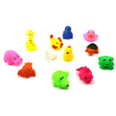 New Cute 12 Kinds Animals Child Kids Baby Bathing Shower Swimming Pool Toys Game