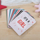 20pcs Baby Growth Milestone Commemorative Card Month Days Photography Props