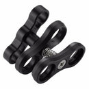 Puluz Dual Aluminum Alloy Ball Clamp For Underwater Camera Arm System