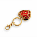 Love Heart Crystal Charm Pendant Purse Bag Key Ring Chain Gift,Red