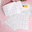 60Pcs/set A Little Something for You Cake Packaging Sealing Label Kraft StiSEAU
