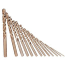 13Pcs 1.5-6.5mm M35 Round Shank Cobalt Metric Twist Drill Spiral Drill Bit