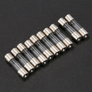 10Pcs 250V 0.2A 200mA Quick Fast Blow Glass Fuses Tubes 5mm x 20mm X6J7