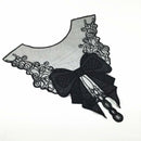 Retro Black Neckline Lace Collar Trim Sewing Applique for Women Clothes DIY