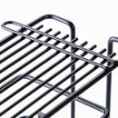 Wrought Iron Toothbrush Rack Bathroom Set Cup Storage Rack Strong Suction W